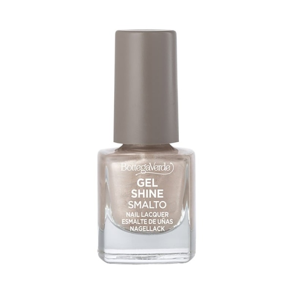 Lac de unghii stralucitor, bej perlat - Gel Shine, 5 ML