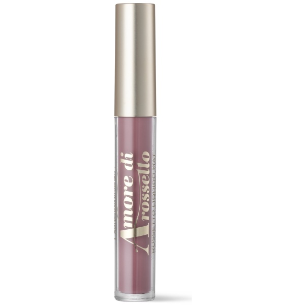 Ruj lichid mat cu efect de volum, cu extract de rodie, roz delicat - Amore di rossetto, 2.5 ML
