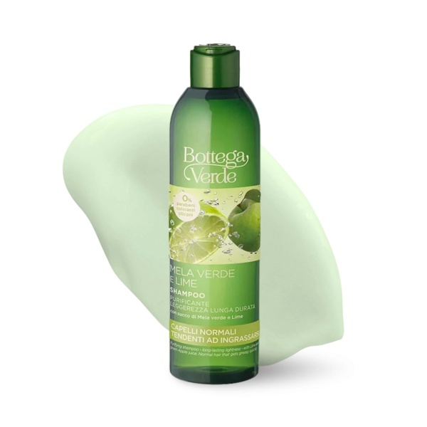 Sampon 2 in 1 purificator si hidratant, cu extract de lime si mar verde - Mela Verde, 250 ML - Img 2