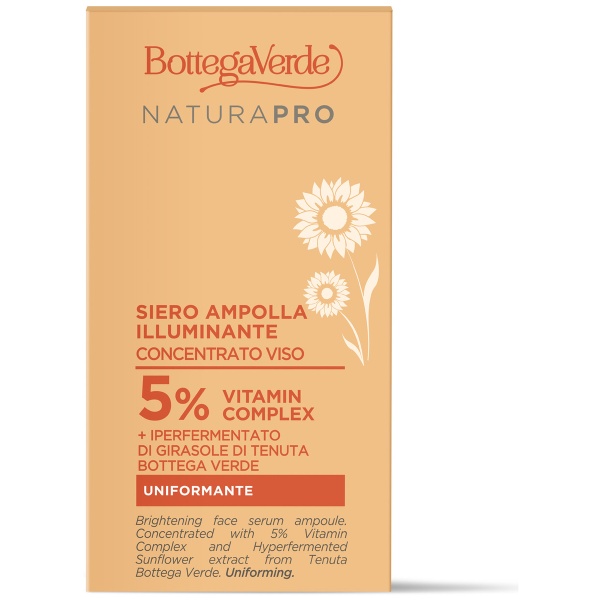 Ser iluminant pentru fata cu complex de vitamine - Natura Pro, 15 ML - Img 1