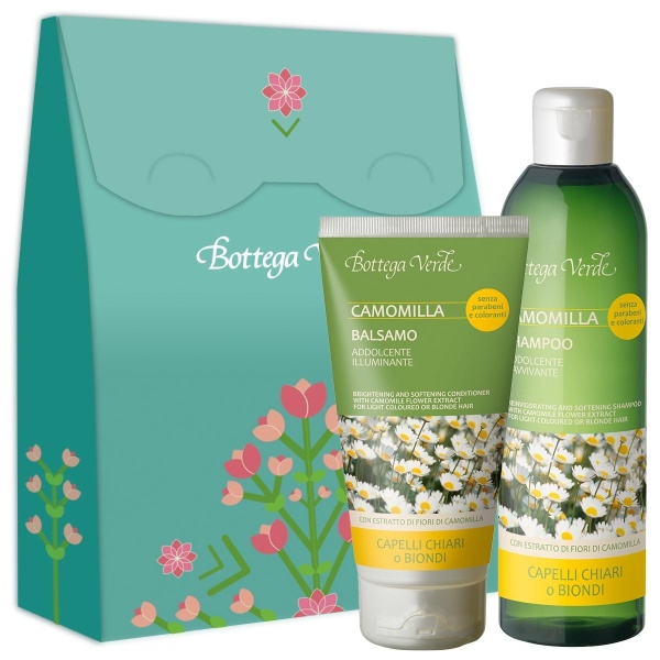Set sampon si balsam de par cu flori de musetel si proteine de grau, 250 ML + 150 ML