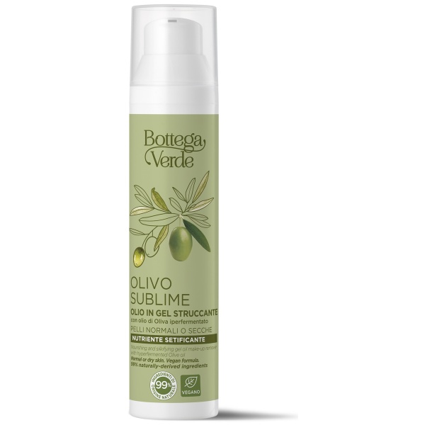 Ulei gel de curatare, hranitor, cu ulei de masline hiperfermentat - Olivo Sublime, 100 ML