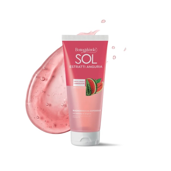 Gel de dus, dupa plaja, revigorant cu extract de pepene verde, Sol Estratti, 200 ML - Img 2