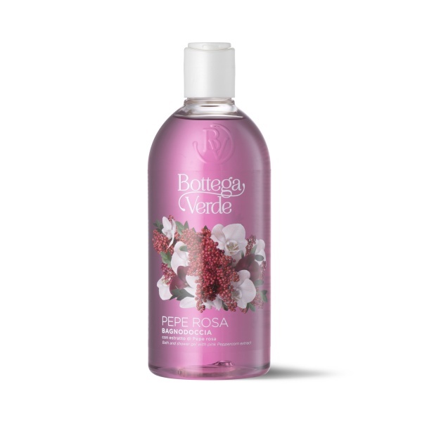 Gel de dus relaxant cu extract de piper roz, Pepe Rosa, 400 ML