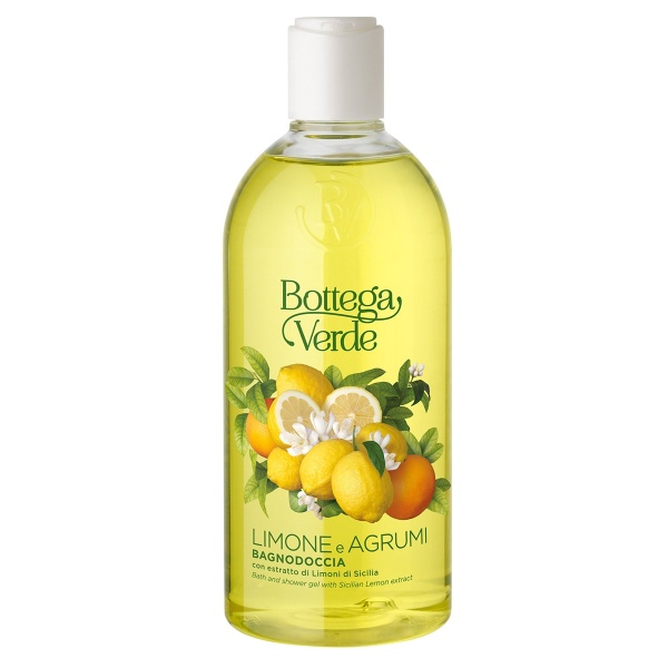 Gel de dus revigorant cu aroma de lamaie si citrice, Limone e Agrumi, 400 ML