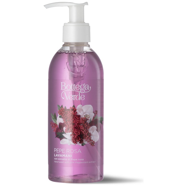 Sapun lichid parfumat cu extract de piper roz, Pepe Rosa, 250 ML