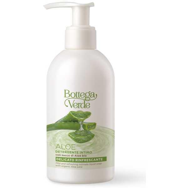 Sapun pentru ingrijirea intima, delicat, cu suc de Aloe bio - Aloe, 250 ML