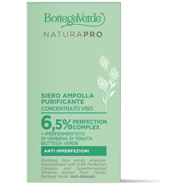 Ser concentrat purifiant pentru tenul mixt - Natura Pro, 15 ML - Img 2