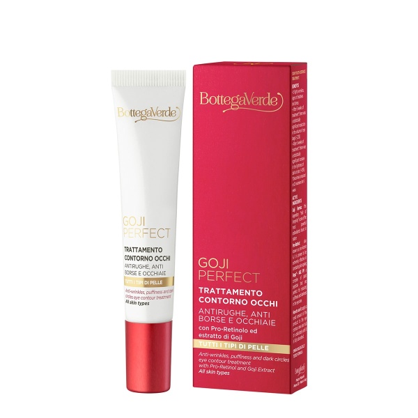 Tratament antirid pentru ochi, pentru toate tipurile de ten, cu Pro-Retinol si extract de goji - Goji Perfect, 10 ML