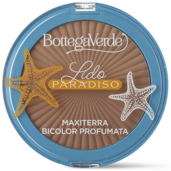 Bronzer maxi bicolor parfumat, bronz natural, Lido Paradiso, 17 G
