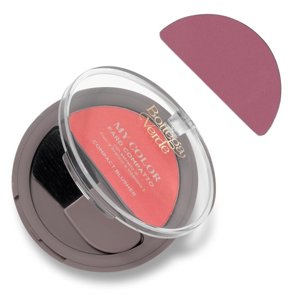 Fard de obraji hidratant cu extract de flori de portocal si vitamina E, roz prafuit - My color, 4G
