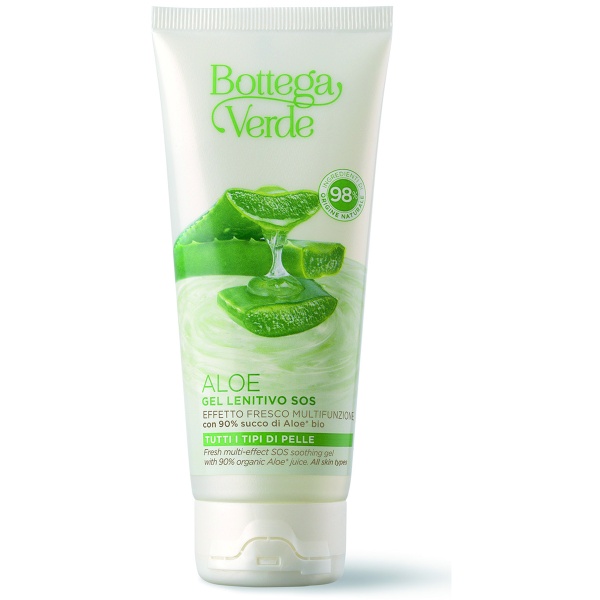 Gel calmant cu 90% suc de aloe vera bio - Aloe, 100 ML