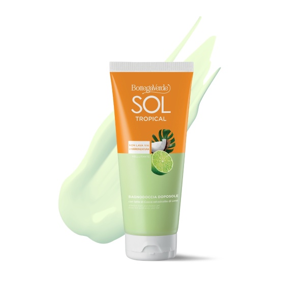 Gel de dus dupa plaja, revigorant cu lapte de nuca de cocos si extract de lime, Sol Tropical, 200 ML - Img 2