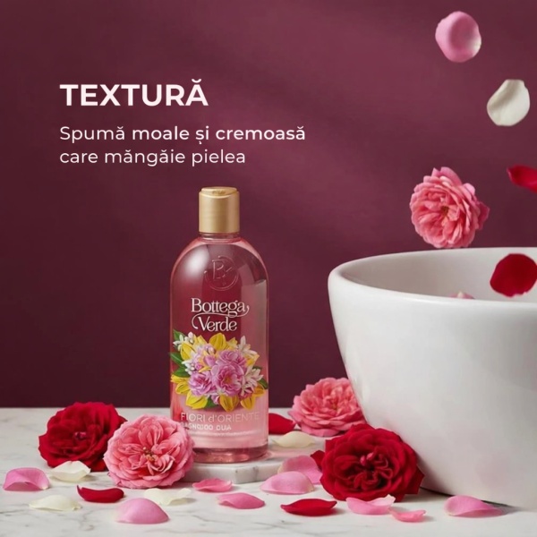 Gel de dus relaxant cu extract de trandafir si Ylang Ylang, Fiori d'Oriente, 400 ML - Img 3
