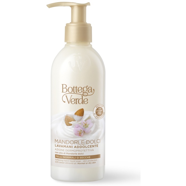 Sapun lichid hidratant cu ulei de migdale dulci, Mandorle, 250 ML