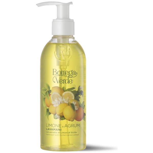 Sapun lichid revigorant cu lamaie si citrice, Limone e Agrumi, 250 ML