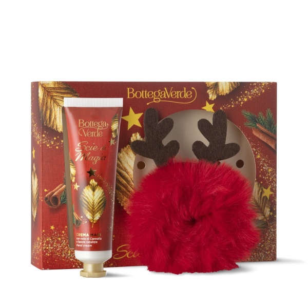 Set cadou Craciun, hidratare maini, cu aroma de scortisoara si vanilie - Scie di Magia, 30 ML - Img 2