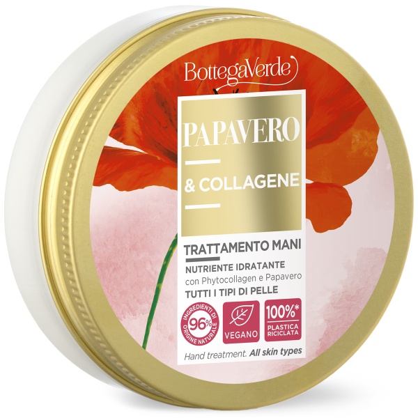 Tratament pentru maini, hranitor si hidratant, cu fitocolagen si extract hiperfermentat de mac, 50 ML