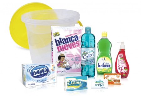 Cubeta con productos seleccionados / 8 productos
