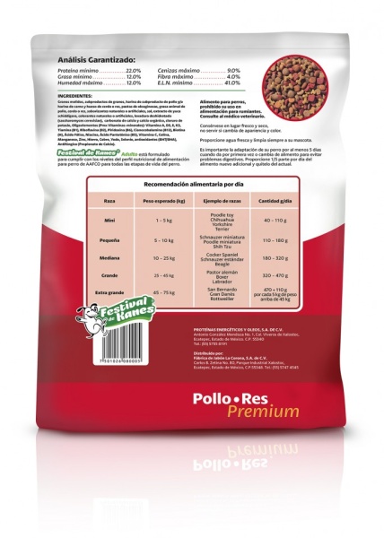 Festival de Kanes alimento para perro Adulto / Bolsa de 20 kg - Img 2