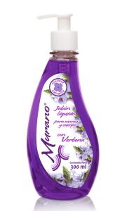 Murano jabón líquido con verbena / Caja con 10 botellas de 300ml