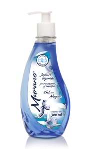 Murano jabón líquido aroma selva negra / Caja con 10 botellas de 300ml