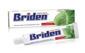 Briden crema dental SIN FLÚOR / Caja con 25 piezas de 100ml