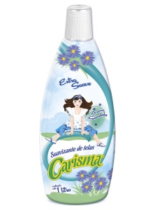 Carisma suavizante de telas aroma Sándalo / Caja con 6 botellas de 1 Litro