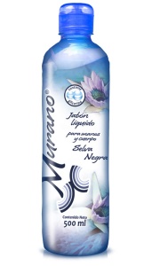 Murano jabón líquido aroma Selva Negra / Caja con 12 botellas de 500ml