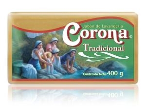 Corona Amarillo con envoltura/ Caja con 25 piezas de 400g