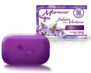 Jabón de tocador Murano con verbena / Caja con 40 piezas de 150g