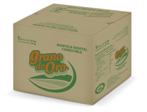 Grano de Oro Manteca Vegetal Comestible / 1 bolsa de 24 kg