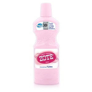 Zote Jabón Líquido Rosa / Caja con 12 botellas de 1 Litro