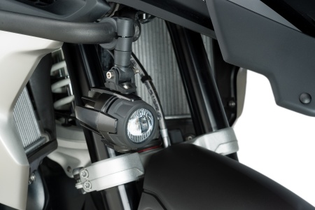 Auxiliary LED lights PUIG 3489N Negru homologated, set - Img 2