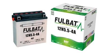 Baterie conventionala FULBAT 12N5.5-4A - Img 2