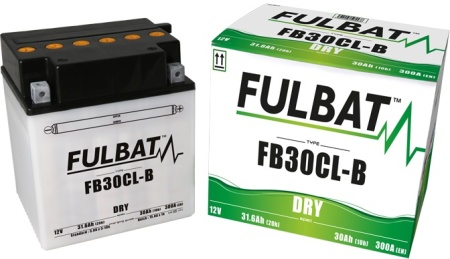Baterie conventionala FULBAT FB30CL-B (YB30CL-B) include electrolit - Img 2