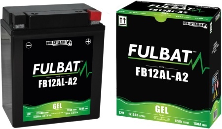 Baterie cu gel FULBAT FB12AL-A2 GEL (YB12AL-A2 GEL) - Img 2