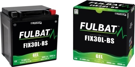 Baterie cu gel FULBAT FIX30L-BS GEL - Img 2