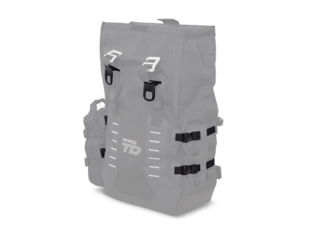 Complete set of SHAD TERRA TR40 adventure saddlebags and SHAD TERRA BLACK aluminium 48L topcase, including mounting kit SHAD HONDA NC 750 X - Img 8