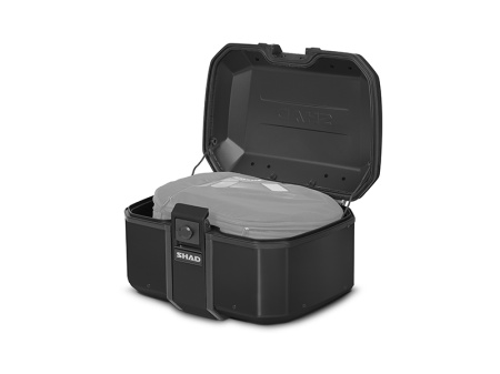 Cutie centrala aluminiu SHAD Terra TR55 D0TR55200B PURE BLACK - Img 7