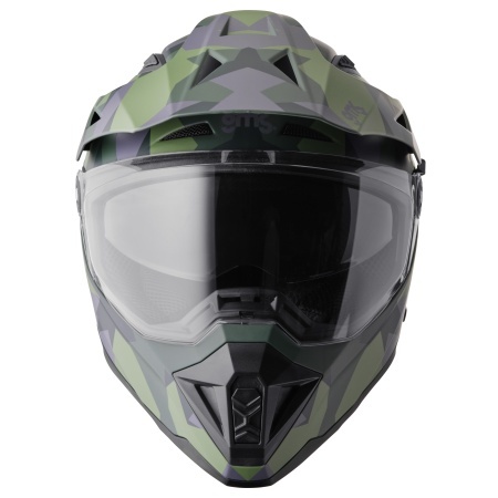 Enduro helmet GMS ADVENTUS CAMO ZG15002 matt green-black-camo S - Img 2