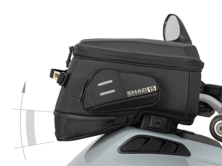 Geanta de rezervor (tank bag) SHAD TR15C X0TR15C for click system - Img 8