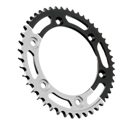 Kit de lant D.I.D Chain - Argintiu lant 420 D, Non-sealed, pinion fata JT, foaie spate JT pentru APRILIA RX 50 2006-2017 - Img 4