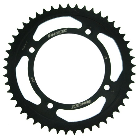 Kit de lant D.I.D Chain - Argintiu lant 420 D, Non-sealed, pinion fata SUPERSPROX, foaie spate SUPERSPROX pentru HONDA CR 80 R / RB 1986-2002 - Img 4