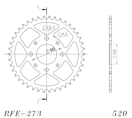 Kit de lant D.I.D Chain - Argintiu lant 520 VX, X-Ring, pinion fata SUPERSPROX, foaie spate SUPERSPROX pentru KTM Duke 125 2011-2013 - Img 5