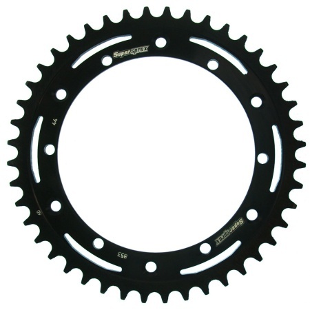 Kit de lant D.I.D Chain - Argintiu lant 520 ZVM-X, X-Ring, pinion fata JT cauciucat, foaie spate SUPERSPROX pentru YAMAHA TT 600 R 1998-2003 - Img 4
