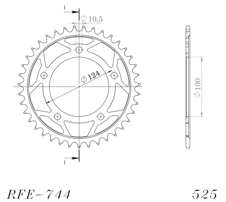 Kit de lant D.I.D Chain - Argintiu lant 525 ZVM-X, X-Ring, pinion fata JT, foaie spate SUPERSPROX pentru DUCATI 749 Dark 2004-2006 - Img 5