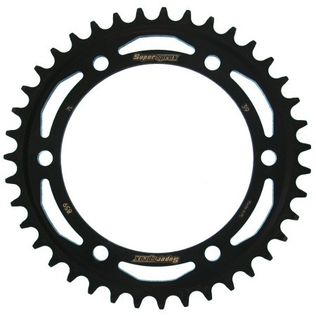 Kit de lant D.I.D Chain - Argintiu lant 530 VX, X-Ring, pinion fata JT cauciucat, foaie spate SUPERSPROX pentru YAMAHA FJ 1200 1991-1994 - Img 4