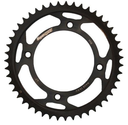 Kit de lant EK - Argintiu lant 428 DEH, Non-sealed, pinion fata SUPERSPROX, foaie spate SUPERSPROX pentru SUZUKI RM 85 2002-2020 - Img 4