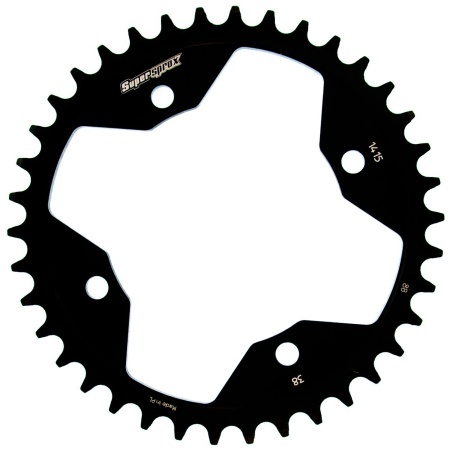 Kit de lant EK - Argintiu lant 520 SRO, O-ring, pinion fata JT, foaie spate SUPERSPROX pentru ATV KAWASAKI KFX 450 R 2008-2011 - Img 4